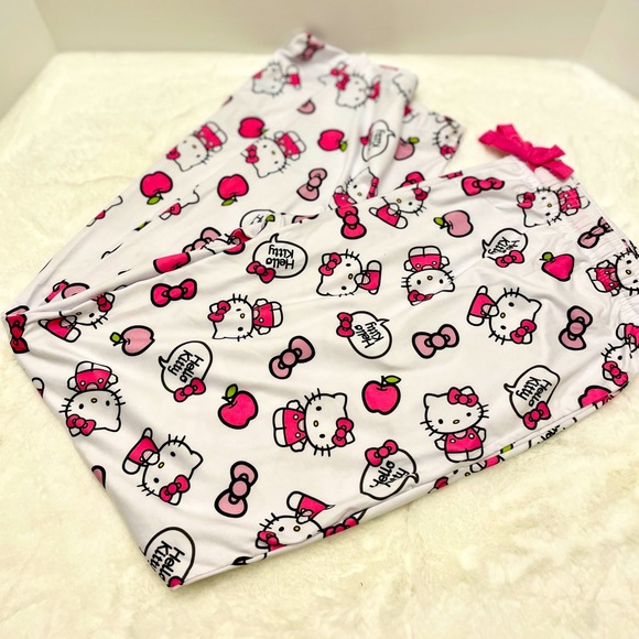 Hello Kitty Damespyjamabroek, comfortabele loungewear met elastische